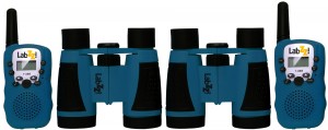 Комплект раций и биноклей Levenhuk LabZZ WTT10 Blue