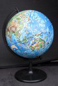 Глобус Земли для детей диаметром 210 мм