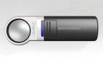 Лупа на ручке асферическая Eschenbach Mobilux LED 12,5x, 35 мм, с подсветкой