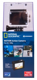 Экшн-камера Bresser National Geographic Full HD (WP, 140°)