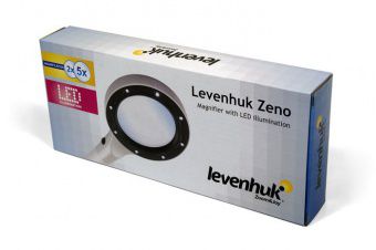 Лупа Levenhuk Zeno 60, 2,5/5x, 88/21 мм, 2 LED